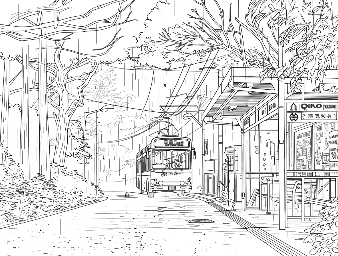 anime coloring pages - free printable coloring pages