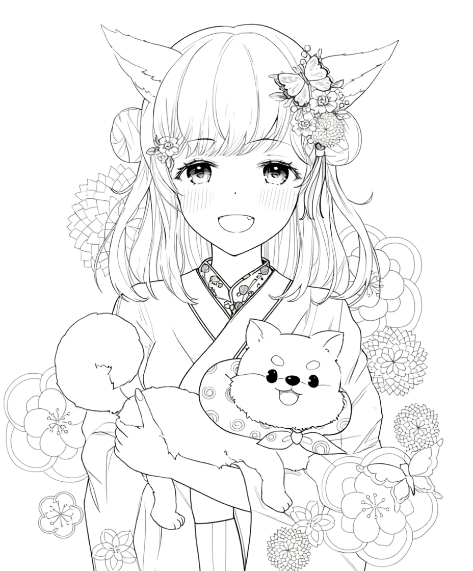 girls coloring pages - crayola coloring pages