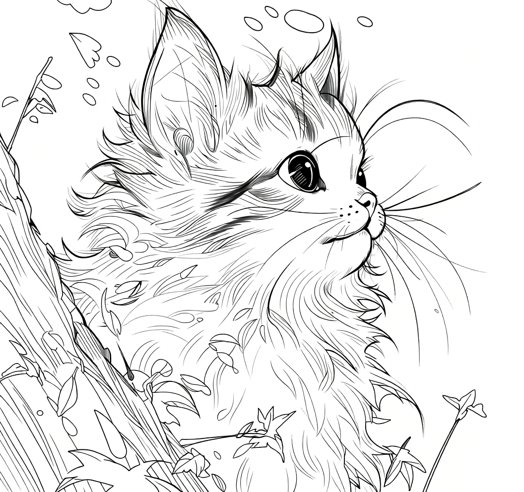 cat coloring pages - free coloring pages for kids