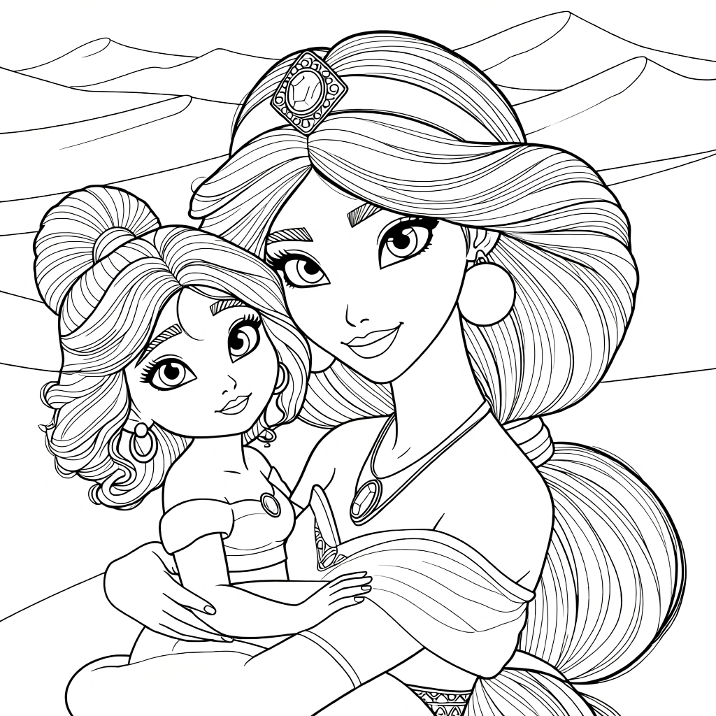 princess tiana coloring pages - coloring sheet