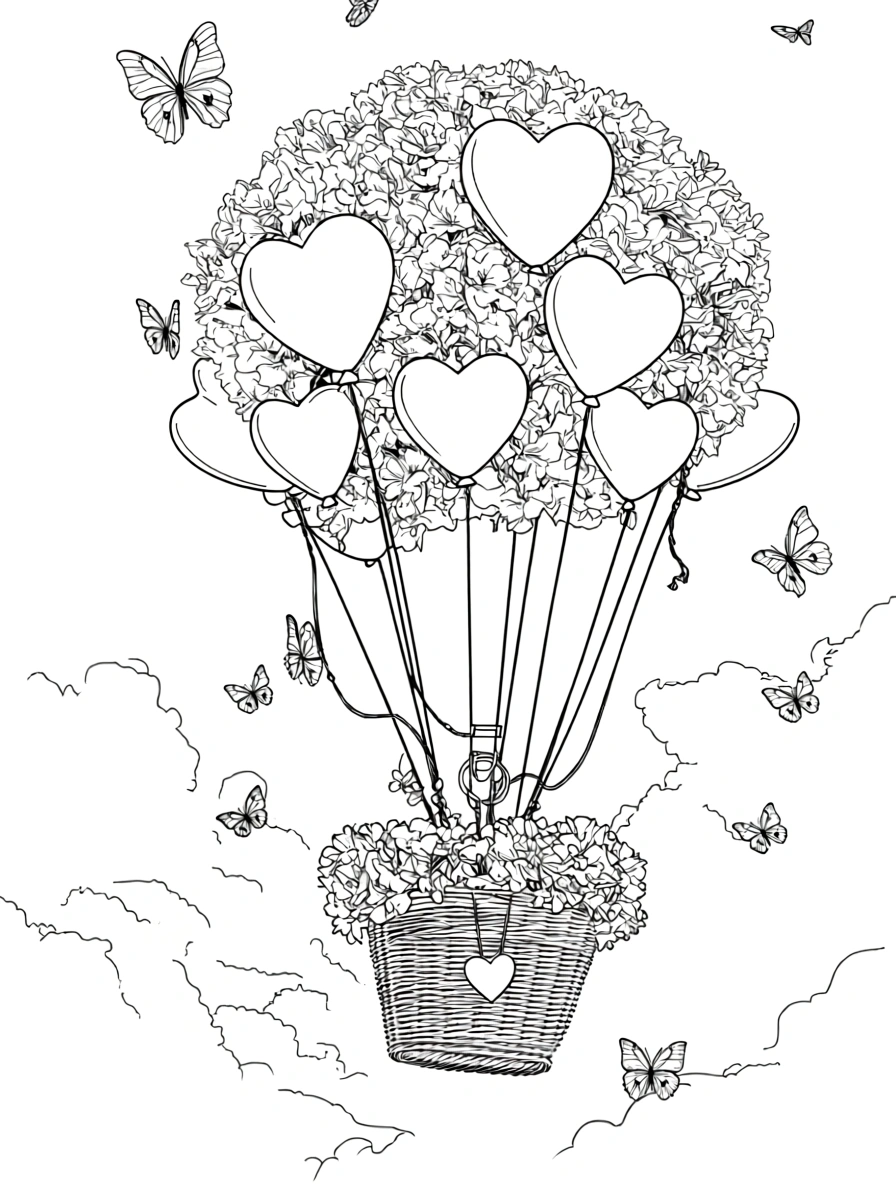 valentines day coloring pages - adult coloring pages