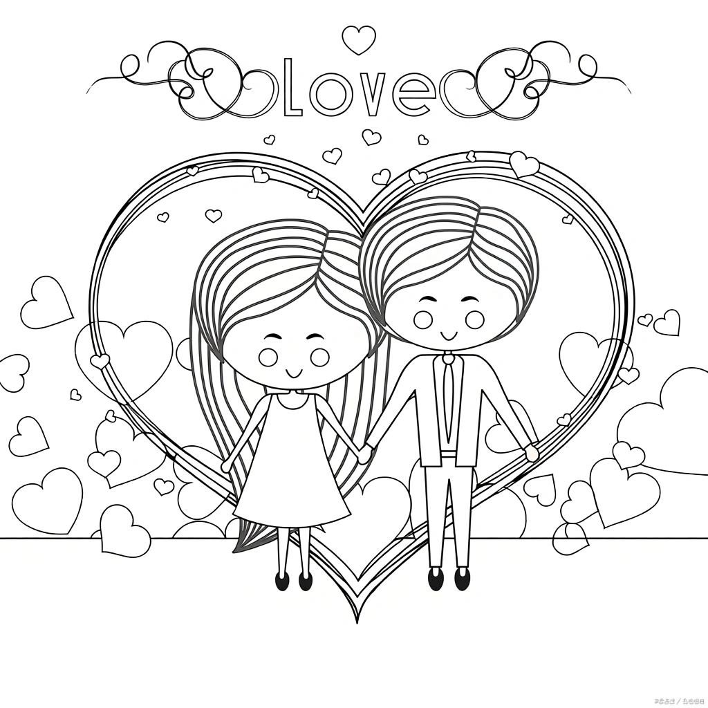 cute coloring pages for valentines day - coloring pages for kids