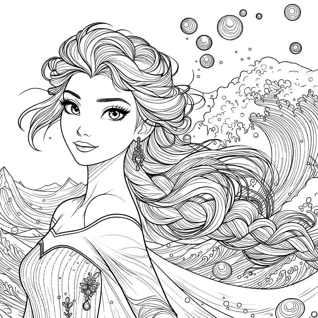 disney elsa coloring pages - coloring sheets