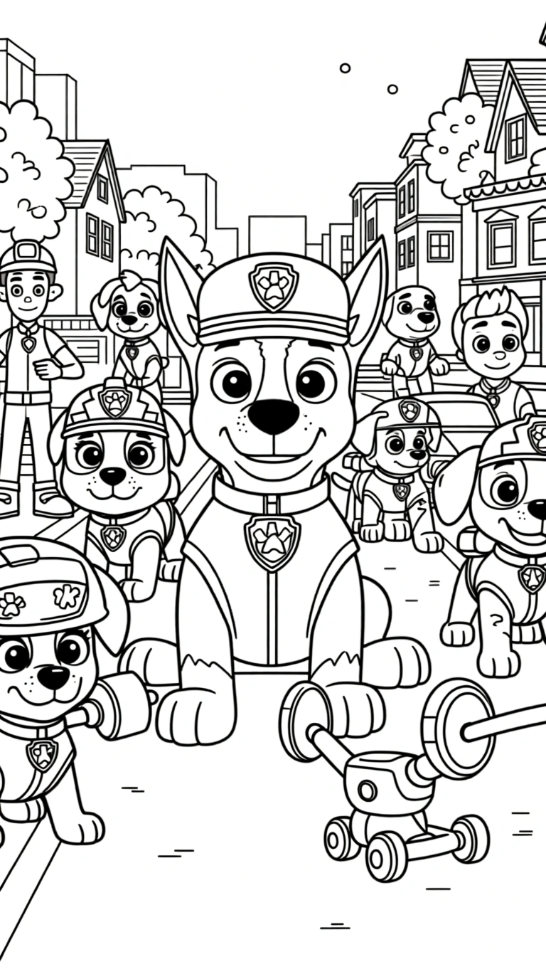 paw patrol coloring pages - crayola coloring pages