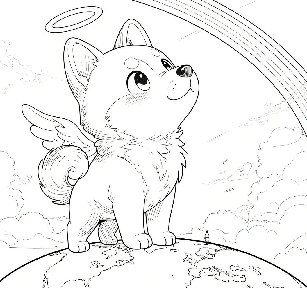 printable dog coloring pages - coloring pages free