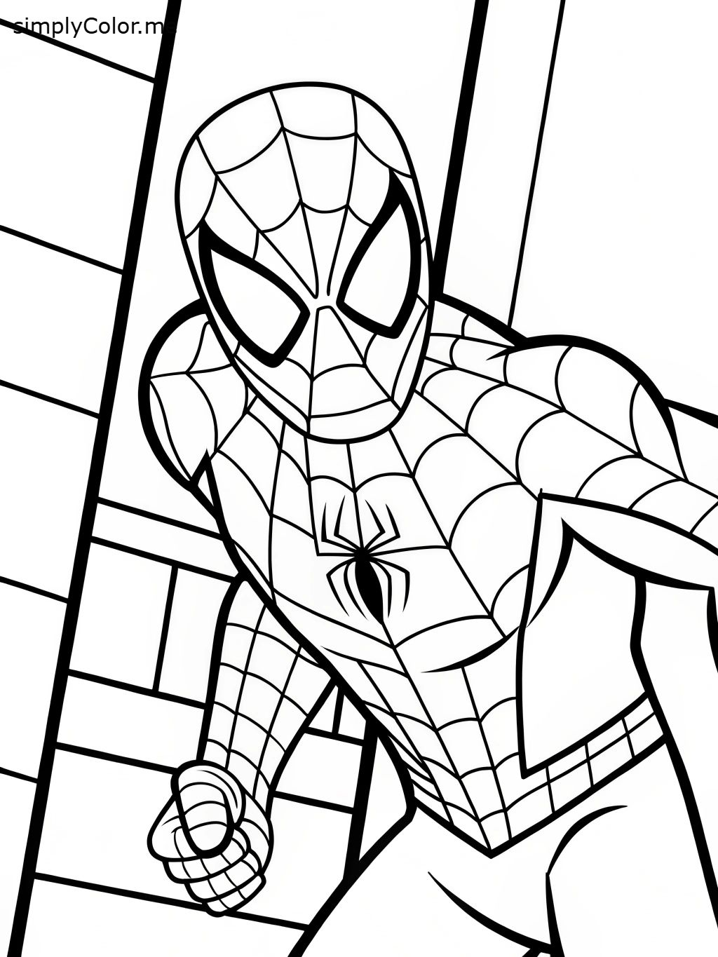 spiderman printable coloring pages - cute coloring pages