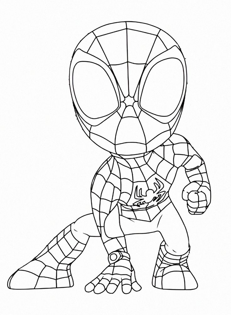 spiderman coloring pages - printable coloring pages