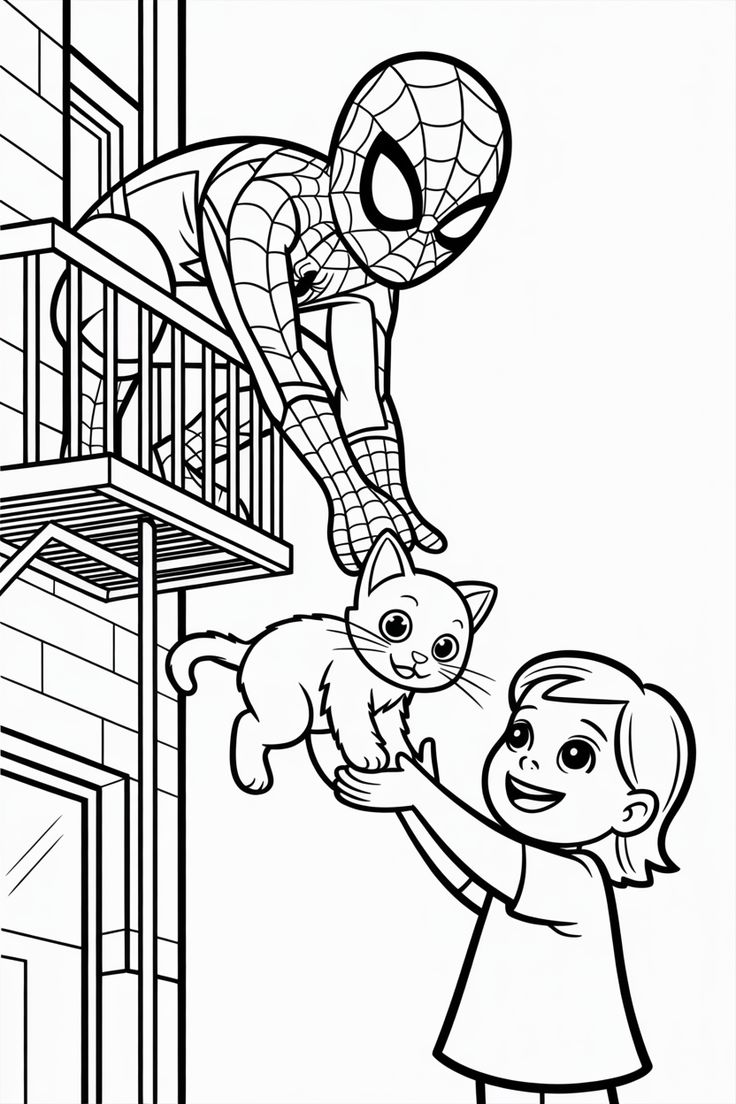 spiderman printable coloring pages - printable coloring pages