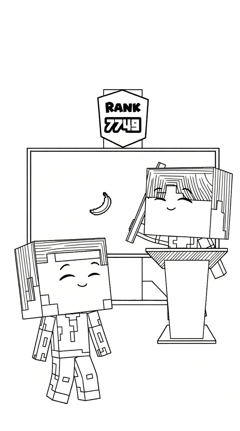 minecraft steve coloring pages - coloring pages printable