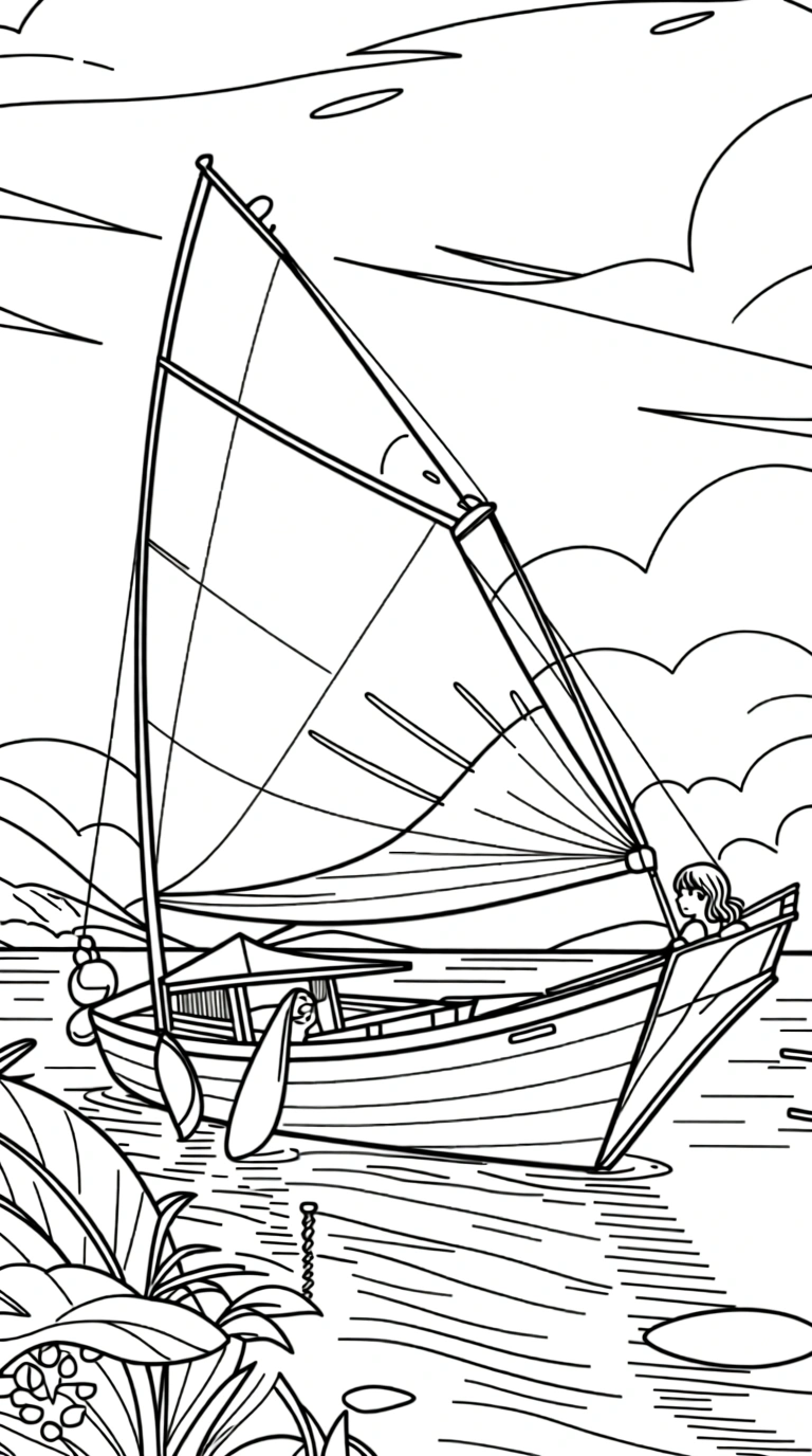 spring color pages - coloring page