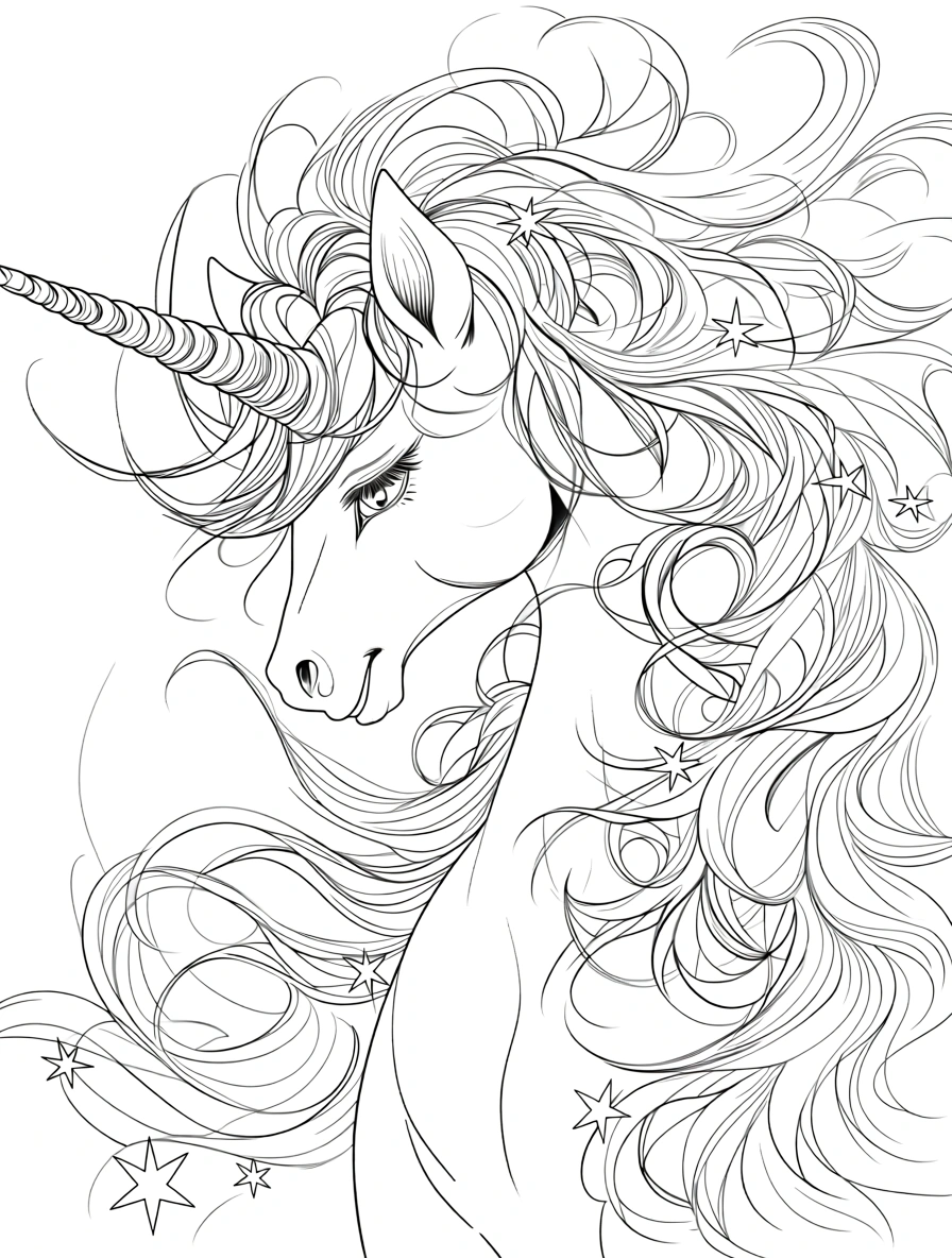 cute unicorn coloring pages - coloring sheets