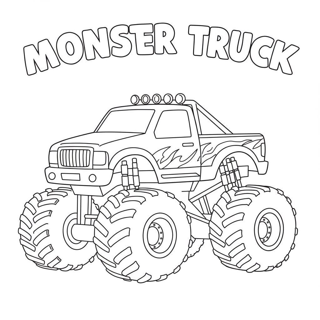 monster coloring pages - free printable coloring pages