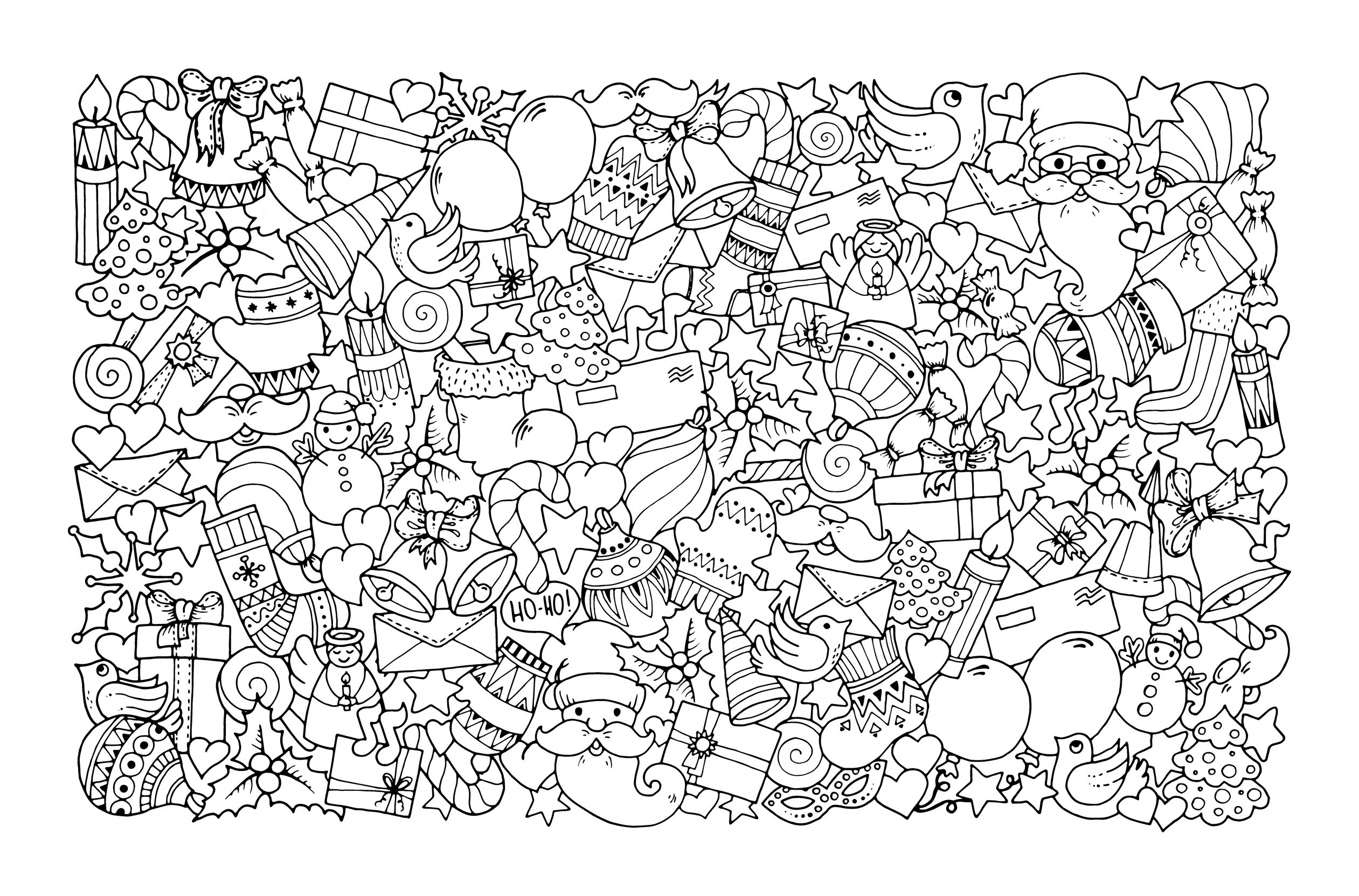 christmas tree coloring pages - coloring books