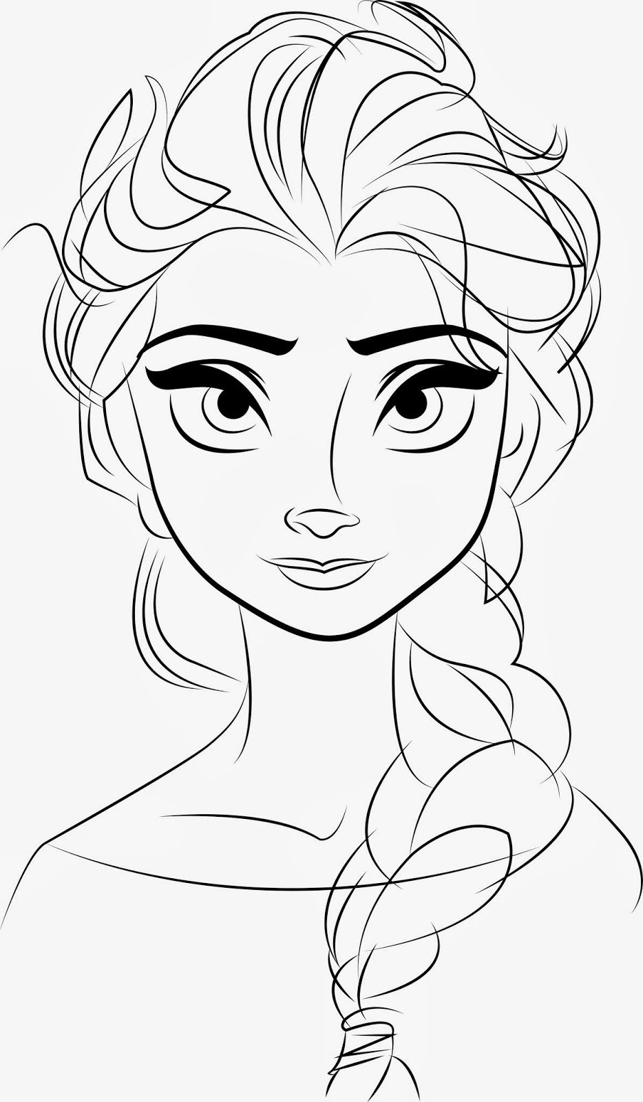 anna and elsa coloring pages - coloring pages for adults