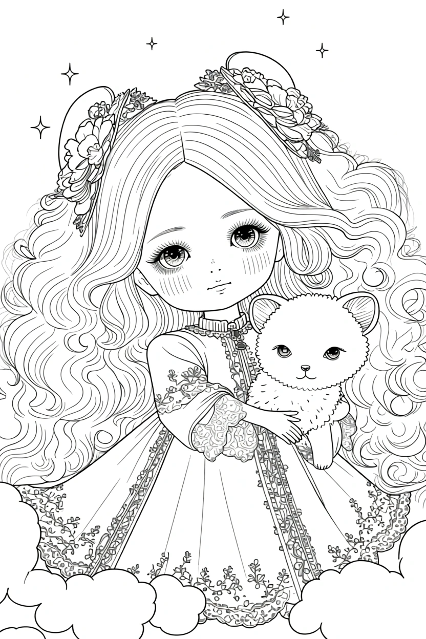 barbie coloring pages - printable coloring pages for kids