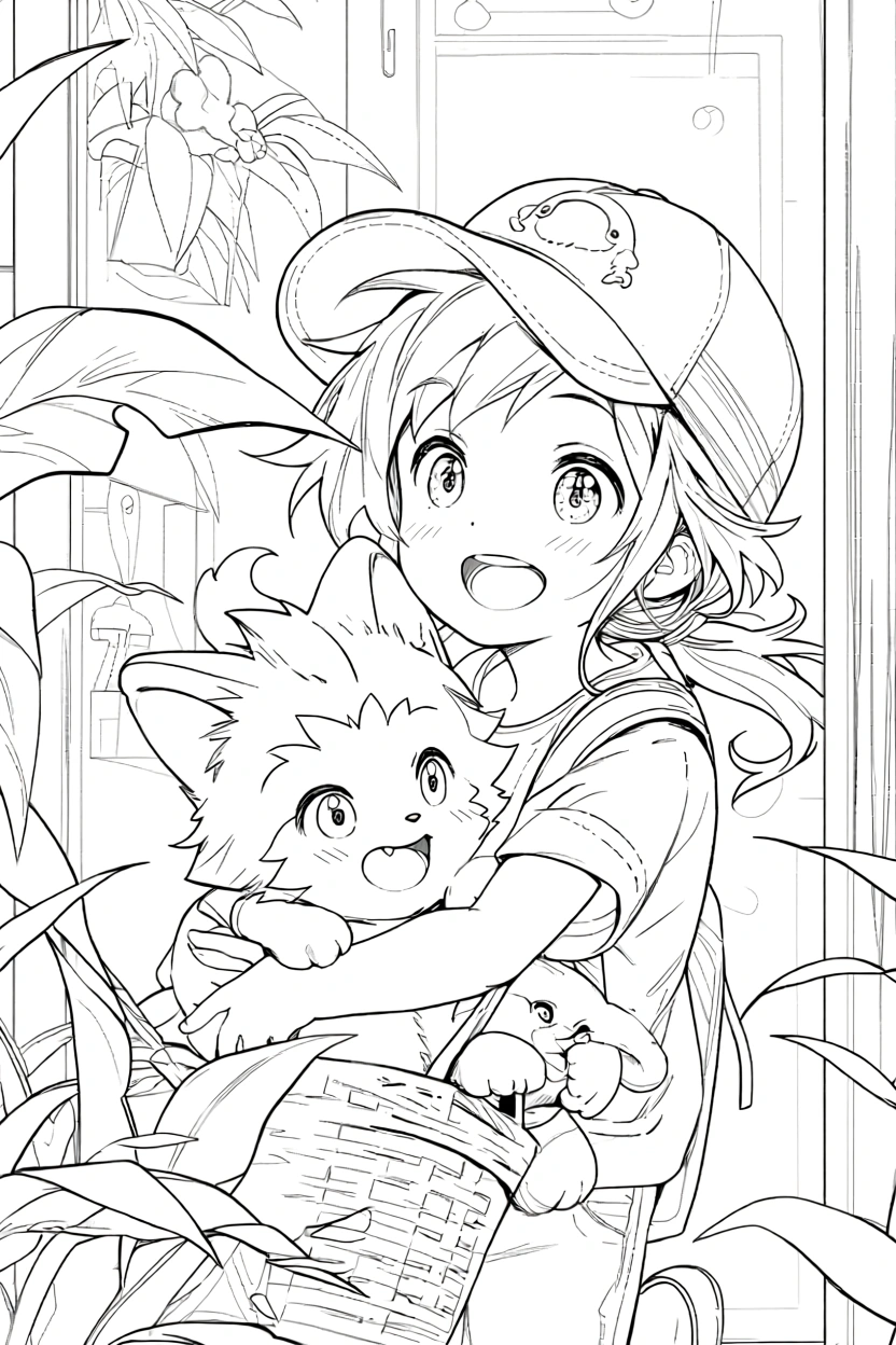 coloring pages of anime - free coloring pages