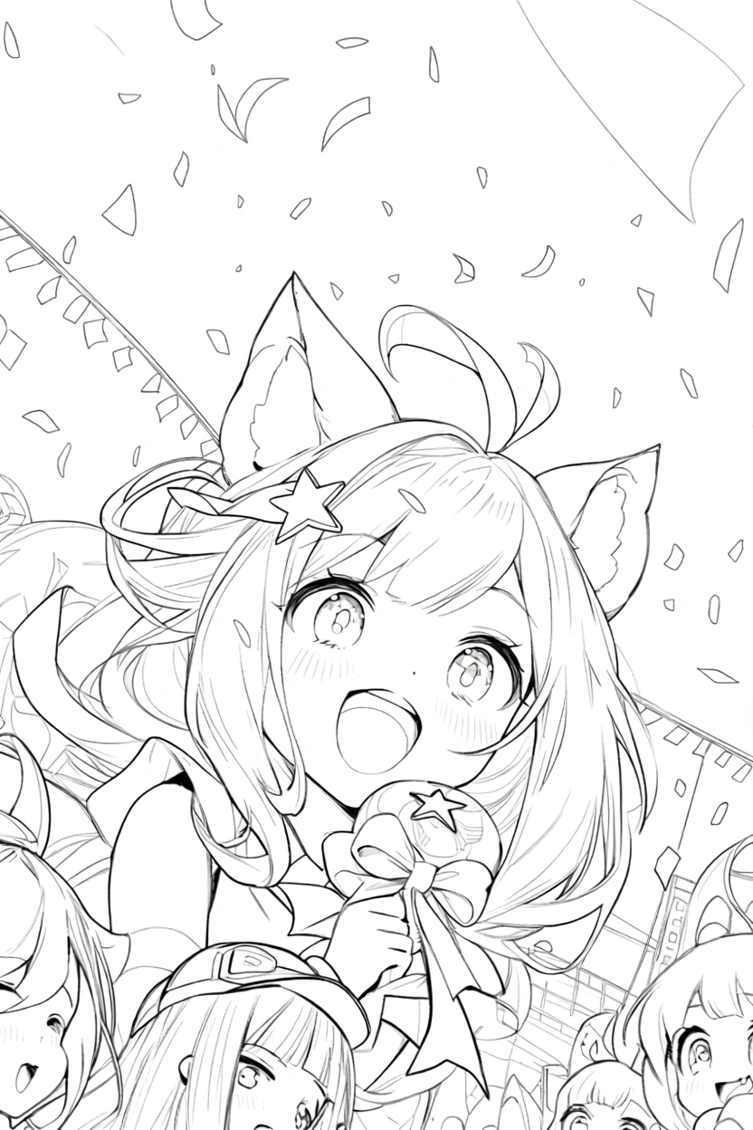 anime coloring pages - printable coloring pages