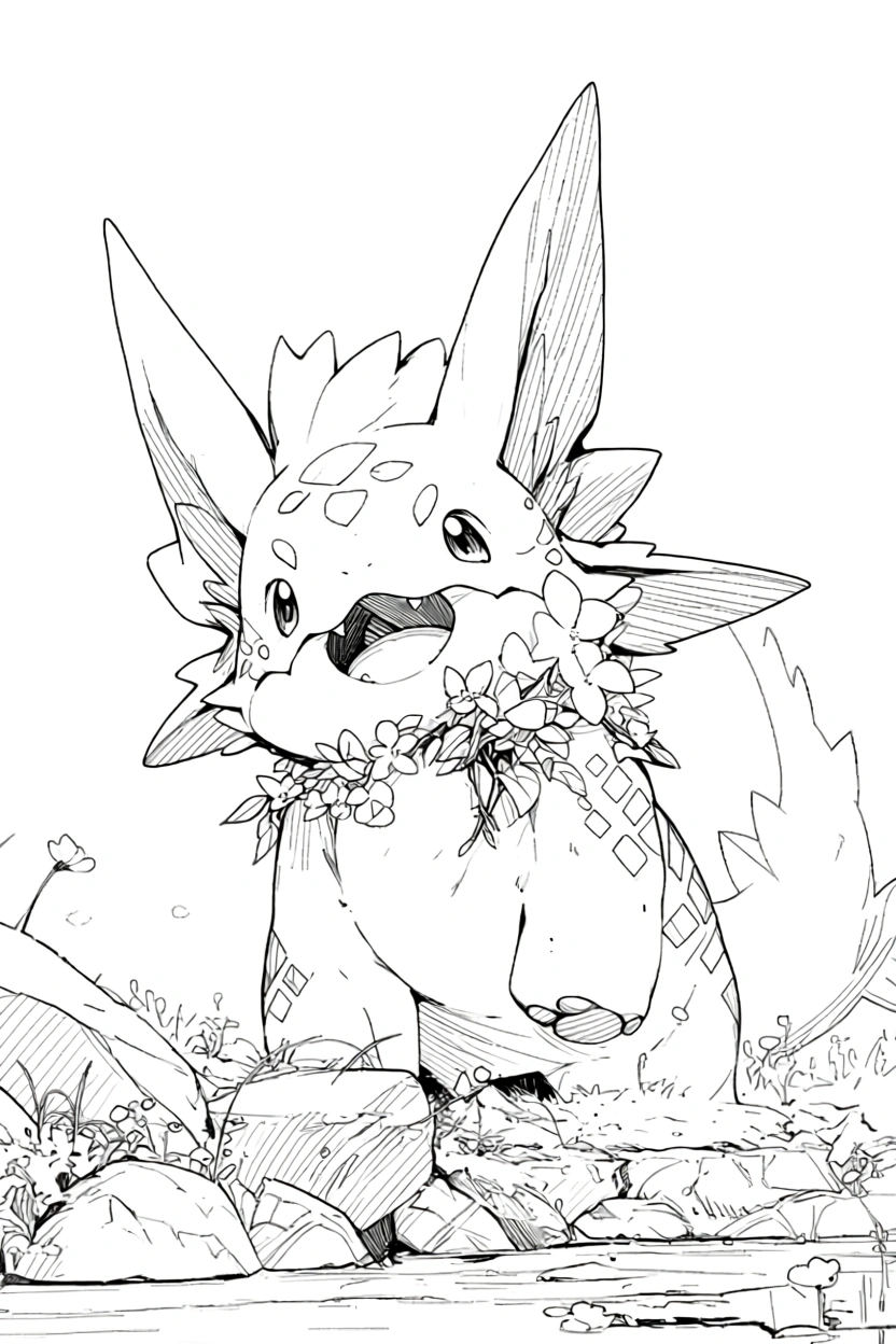 anime girl coloring pages - coloring page
