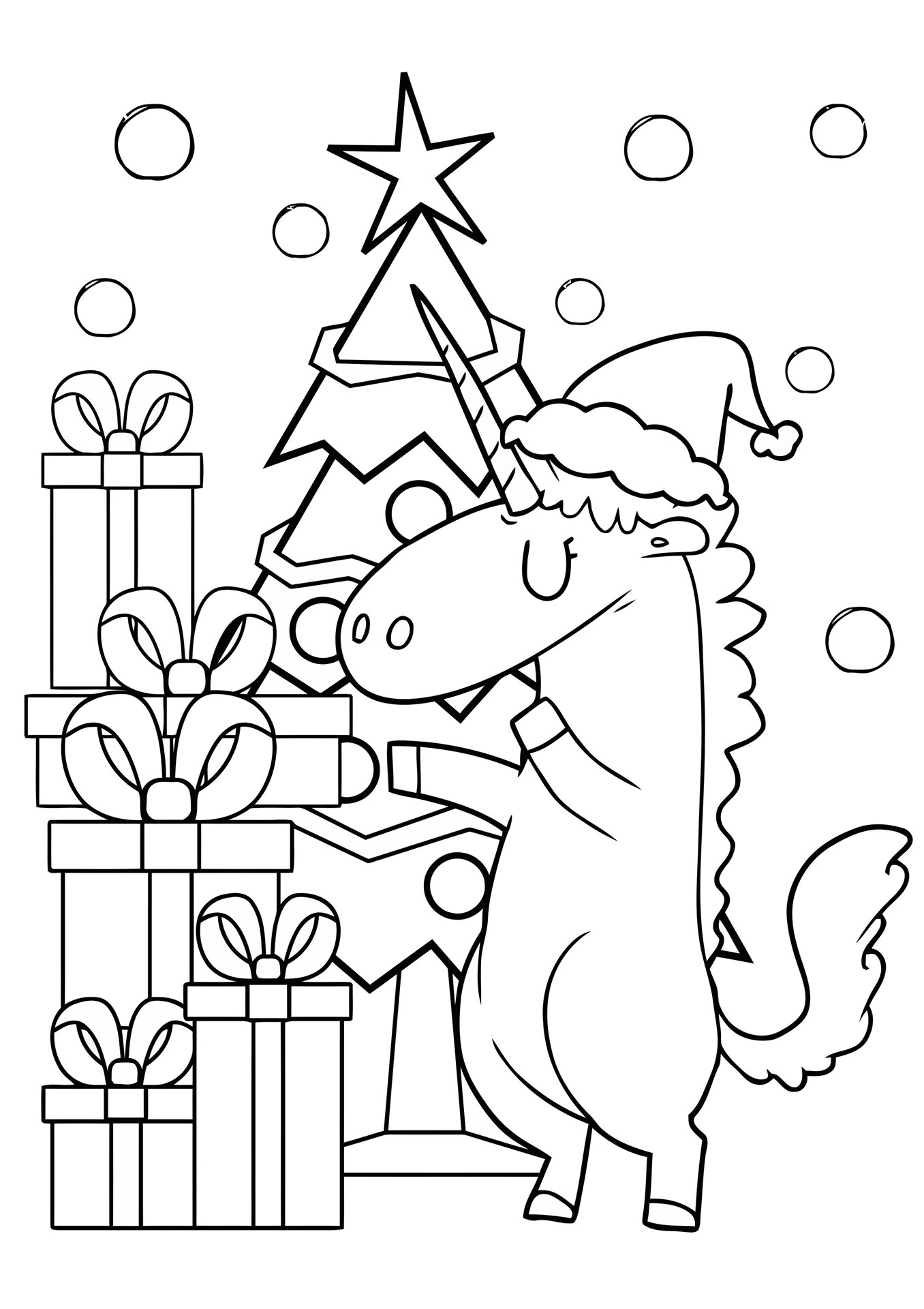 free christmas coloring pages - printable coloring pages