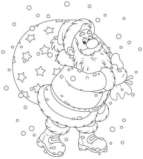 free christmas coloring pages - coloring book