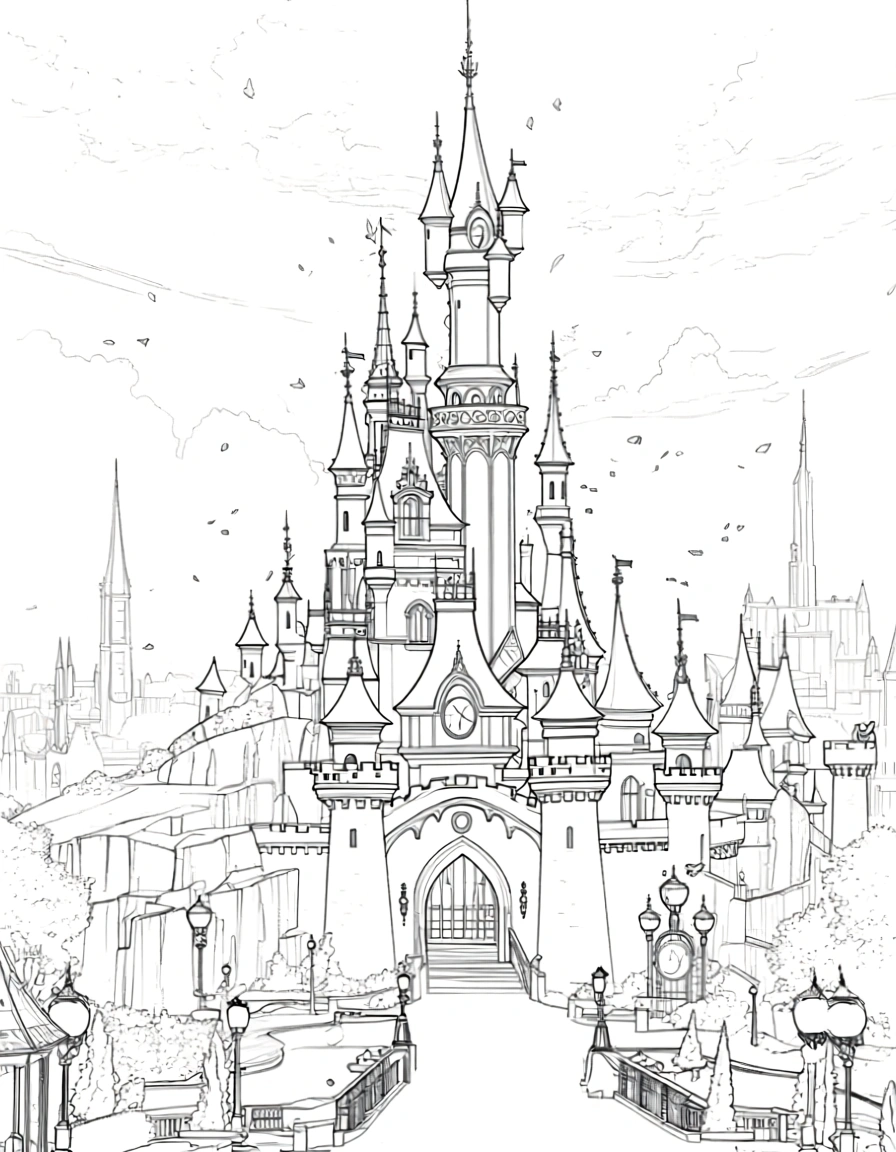printable coloring book pages disney - free coloring pages
