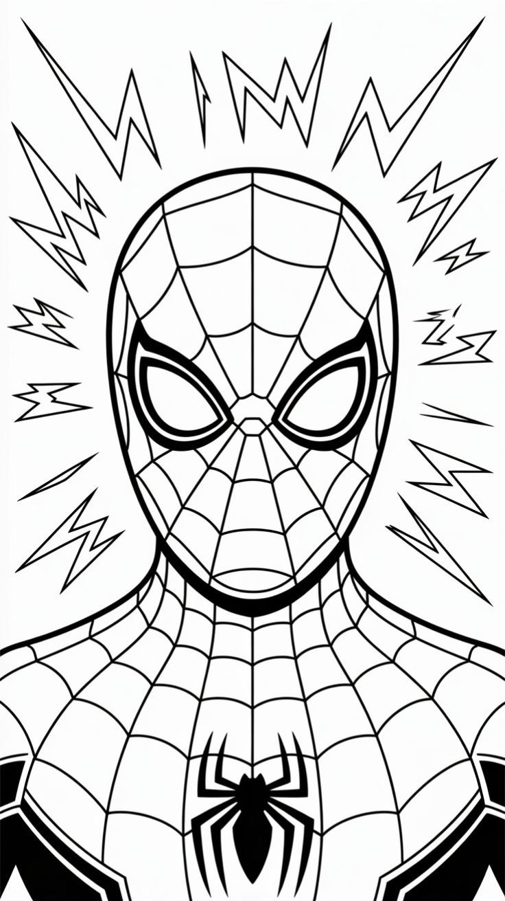 spiderman printable coloring pages - free coloring pages for kids
