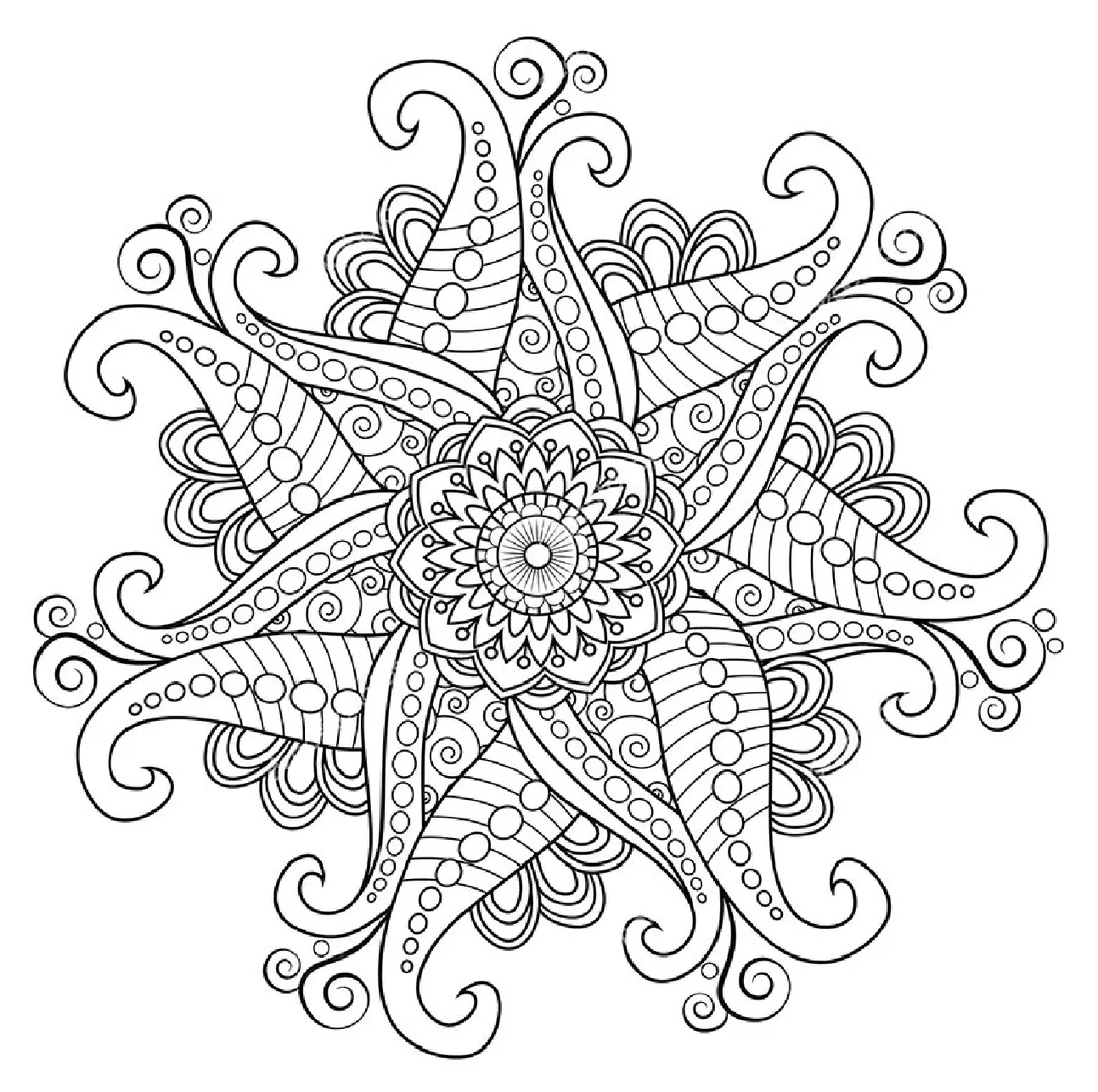 monday mandala coloring pages - coloring books