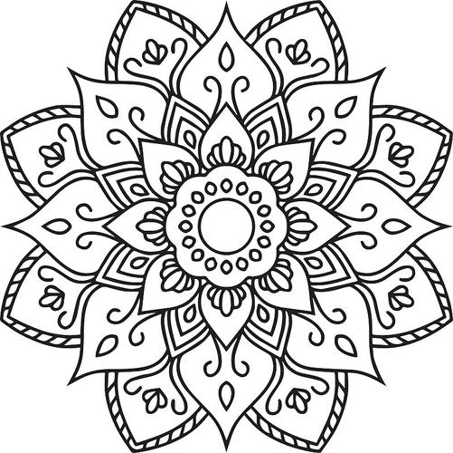 free mandala coloring pages - coloring pages